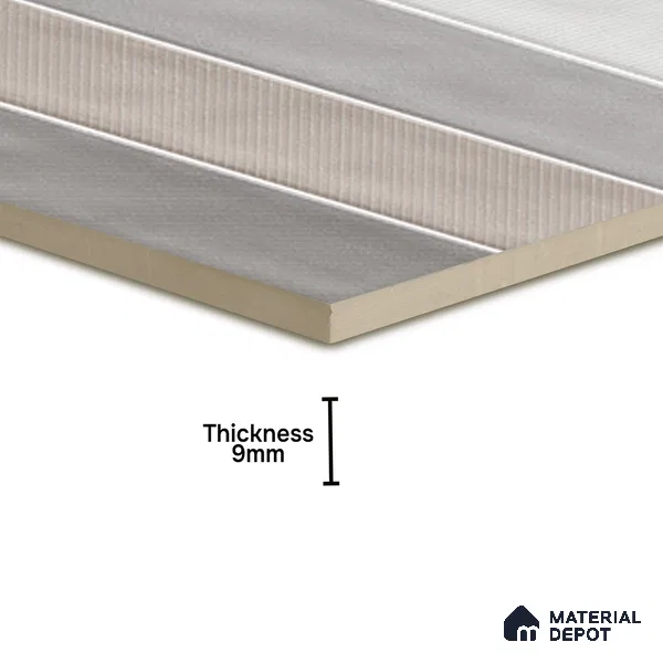 Faux Subway  Tile TL 07257 B Sintra 4002 Granula 1 ft x 1 ft Ceramic Matte Finish - 9 mm  | 2 mm Spacer is Mandatory | Please Expect a Slight Variation of Pattern (Sample)